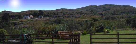 View from Magannagan Farm